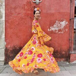 Free people Penny maxi dress